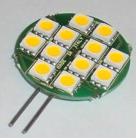 Lampada LED G4 12 SMD 2W 12V Luce Calda